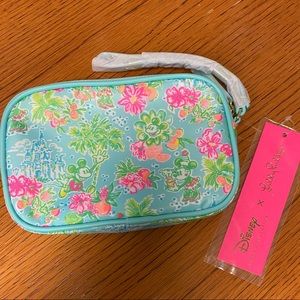 NWT Disney x Lilly Pulitzer Wristlet